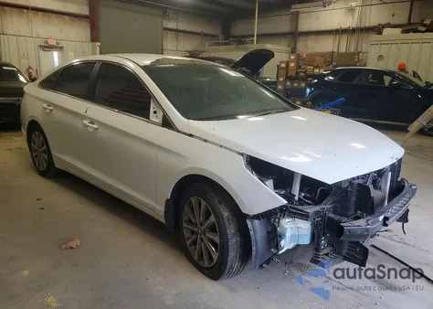 2017 Hyundai Sonata Se z USA, uszkodzony, nr VIN 5NPE24AF2HH565925